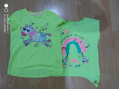 Tričká veľ. 122/128, pepco,122