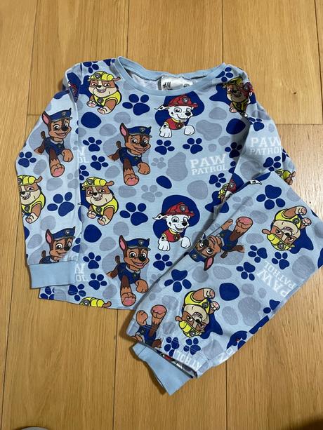Pyžamo h&m 110/116 labkova patrola, h&m,110