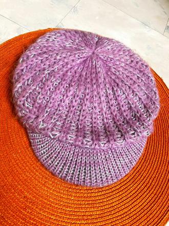 Pletená čiapka so šiltom, m