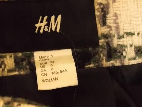 Elegantný kabát, h&m,36