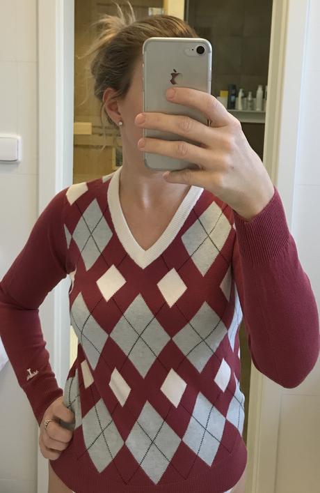 Nielen golfovy sveter backtee, xs, galvin green,xs