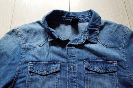 Mäkká riflová košela h&m, h&m,140