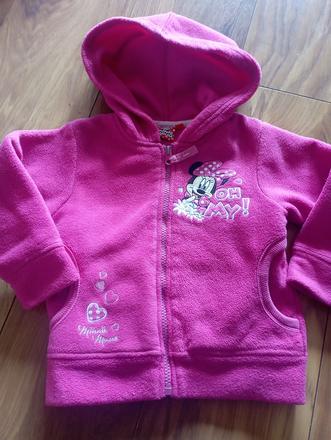 Teplá minnie mikina 98/104, disney,98