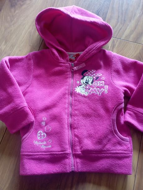 Teplá minnie mikina 98/104, disney,98