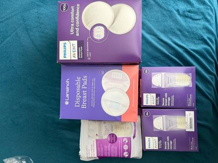 Sačky na mrazenie mlieka a vložky do podprsenky, 