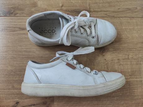 Kožené tenisky vd 22,5 cm darujem, ecco,34