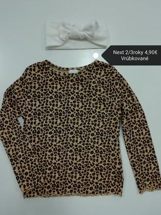 Leo tigrované tričko next, next,98