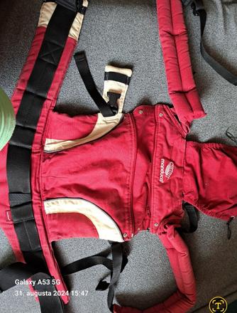 Manduca nosič červený, manduca