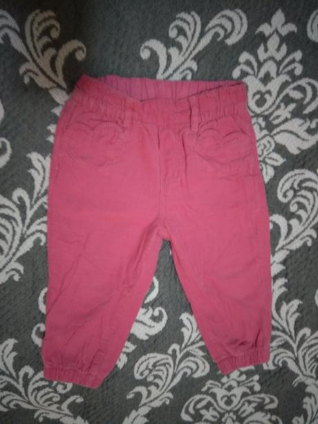 Mencestrove  zateplené nohavice, h&m,80