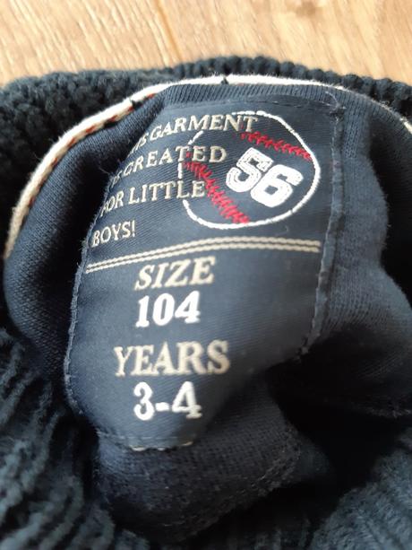 Chlapčenský mikino sveter, 104