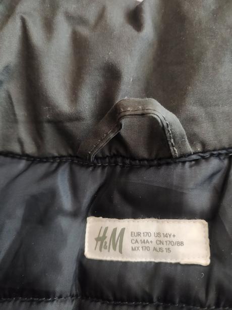 Zimná bunda, h&m,176