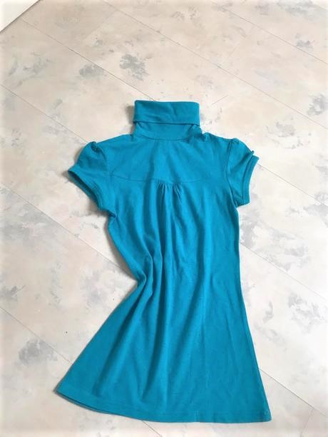 Bodkované triko s roláčikom, xs