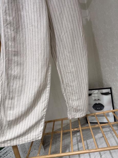 Lanove nohavice h&m, h&m,s