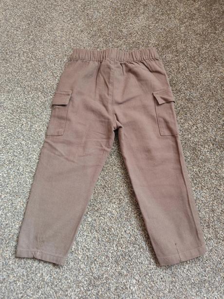 Hnedé detské nohavice, pepco,98