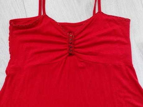 Tričko nariasené pod prsiami, m