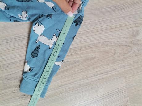 Modrá mikina so zvieratkami, h&m,74