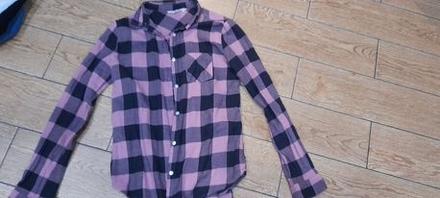 Flanelová košela, h&m,xs