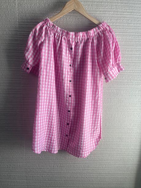 Letné kárované šaty, xs