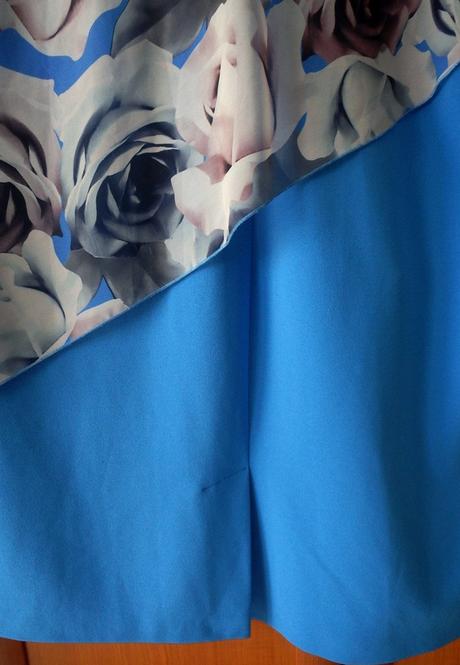 Dámske modré šaty pre moletky, v. 2xl/3xl, 50/52, xxxl