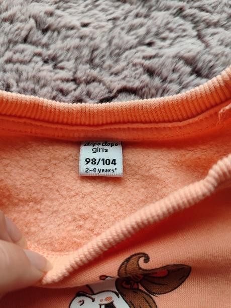 Zateplené šaty 98/104, dopodopo,98