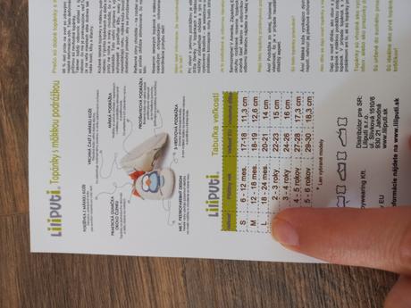 Barefoot sandalky /capacky liliputi vel. l, liliputi,22