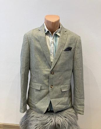 Pánske elegantné sako sivé giorgie (l), l
