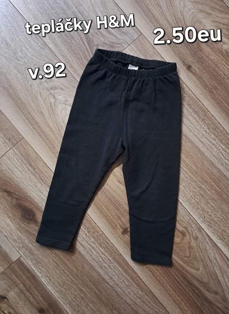 Tepláky h&m, 92