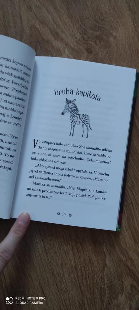 Zachráňte zebríča, pošta v cene, 