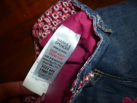 Zateplene riflicky s kvetinkami, marks & spencer,68