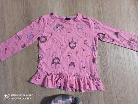 Tričko a košieľka pre 2-3 ročne, 104–116