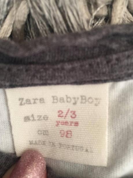 Zara tricko s dlhym rukavom, zara,98