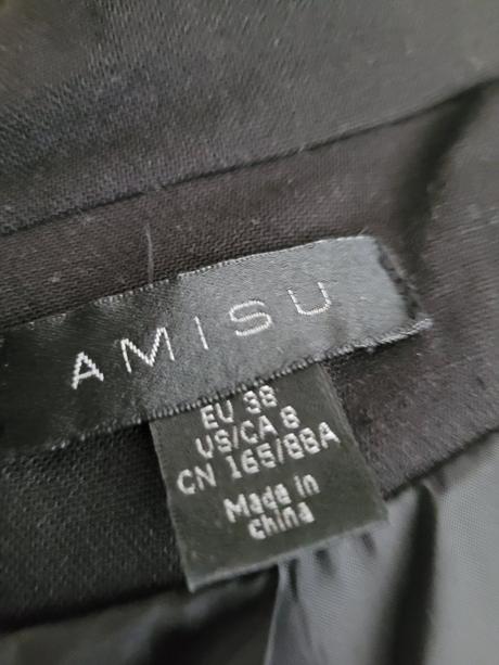 Asymetrické sako amisu, amisu,38