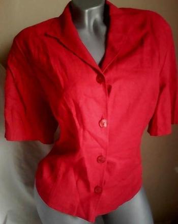 Cerveny blejzer - sako, xl