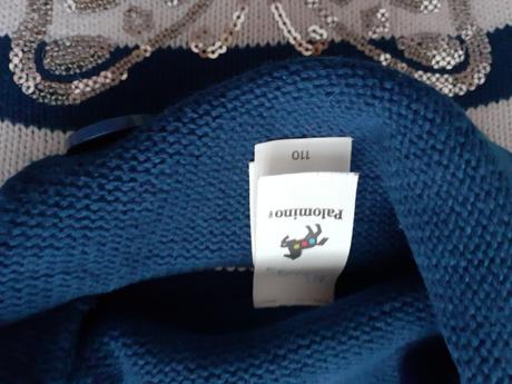 Bielomodry rolak s obrazkom motyla, c&a,110