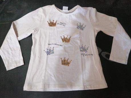 Trblietavé korunové tričko zara, zara,134