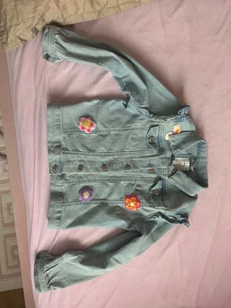 Riflová bunda, sinsay,140