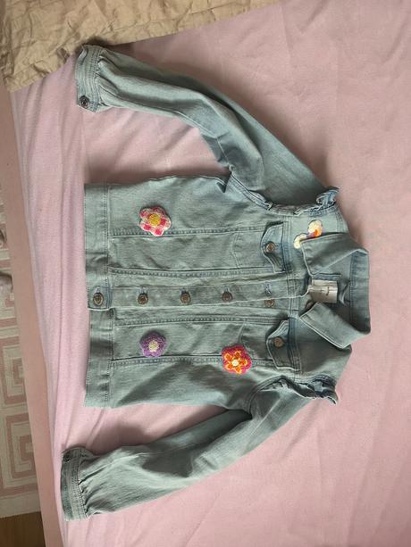 Riflová bunda, sinsay,140