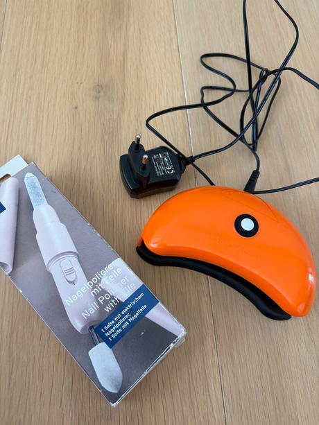 Sally hansen lampa a tchibo pilnik, 