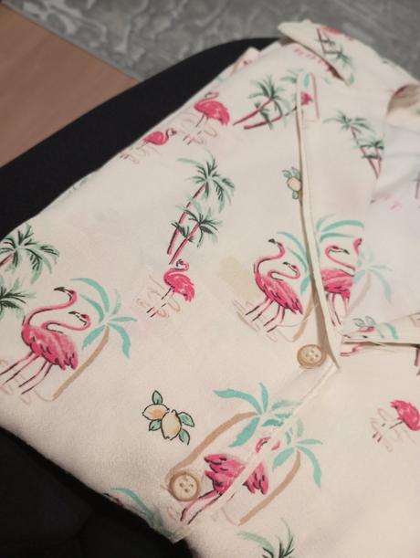 Letná vzorované košeľa, mango,s