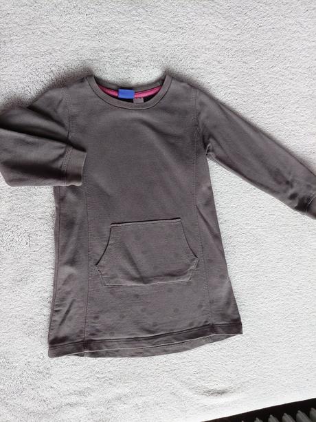 Šaty dlhý rukáv, lupilu,104