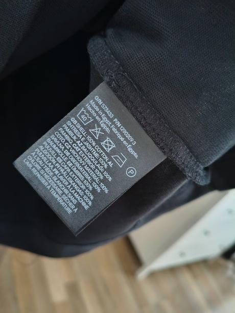 H&m krátke oversize bavlnené tričko, h&m,l / m / s