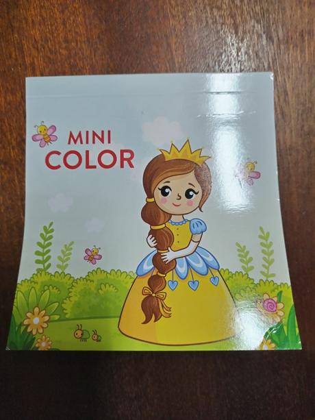 Omalovávanka (malovanka, vymalovávanka) princezné,