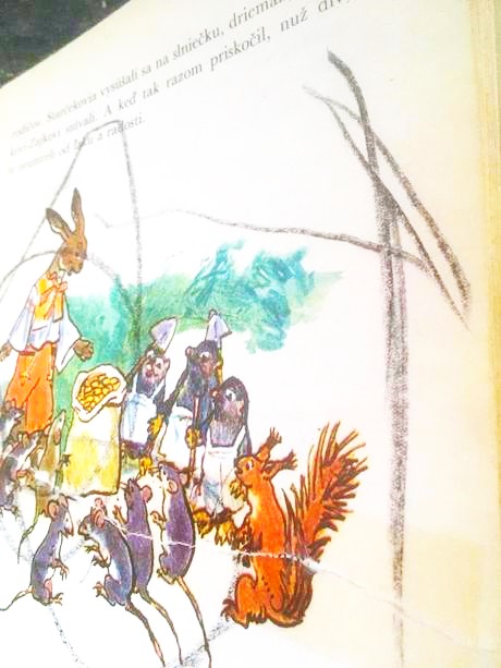 Smelý zajko v afrike,