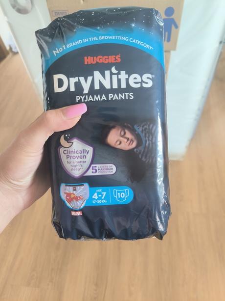 Plienky huggies drynites 4-7 rokov, huggies,11 kg - 25 kg