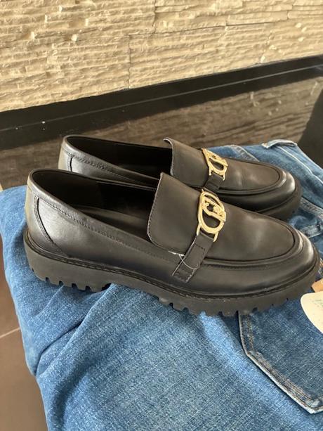 Liu jo kožené mokasíny dámske na plochom podpätku, liu jo,39