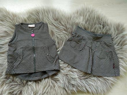 Set sukničky a vesty top stav, coccodrillo,80