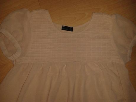 Pudrova bluza, vero moda,s
