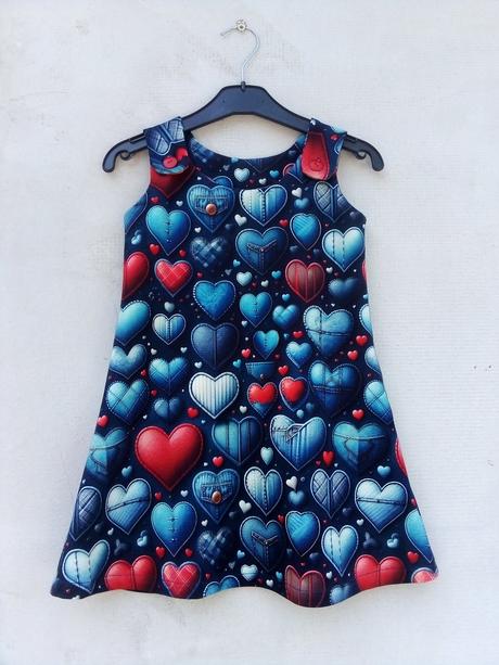 Šatová suknička, 110