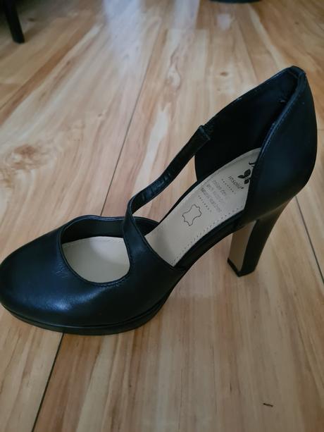 Kožené topanky, baťa,36