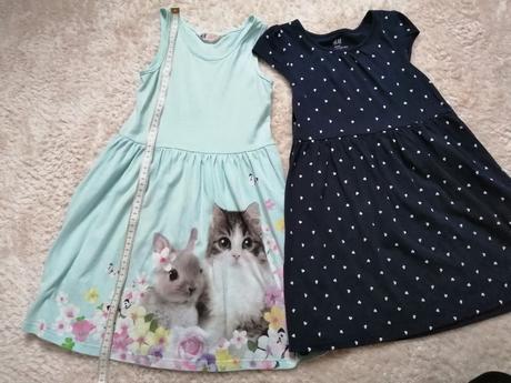 Šaty 2ks, h&m,110